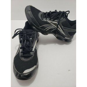 Reebok Women Size 9 Smoothfit Runtone Black/Silver Running Shoes V71483 - 059503